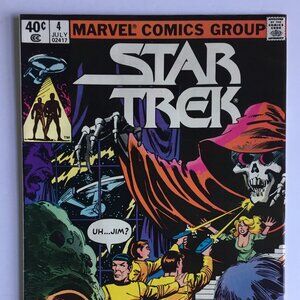Star Trek #4 (Jul 1980, Marvel) "The Haunting of Tallus!"